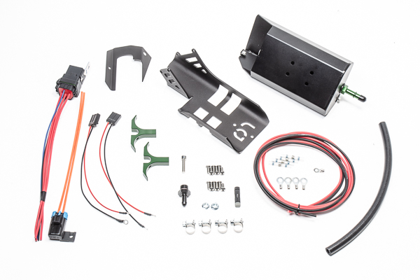 Radium Engineering — Radium S14/S15/R33/R34 Fuel Hanger Surge Tank Add-on For GSS342 Or AEM 50-1200 - Pumps Not Included - view 3